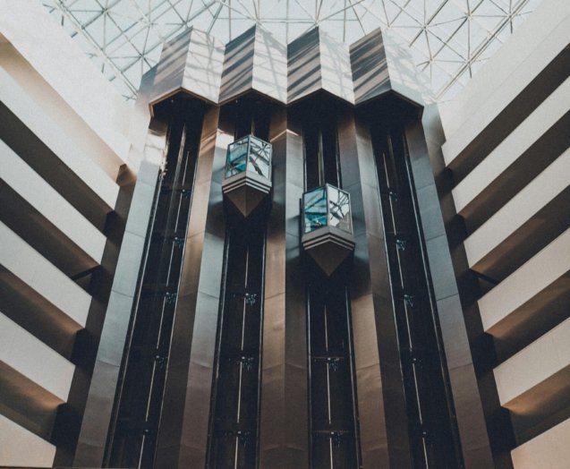 Stylish home elevators and passenger lifts by Rastep for luxury living in India